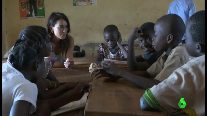 Los alumnos de un colegio de Global Humanitaria