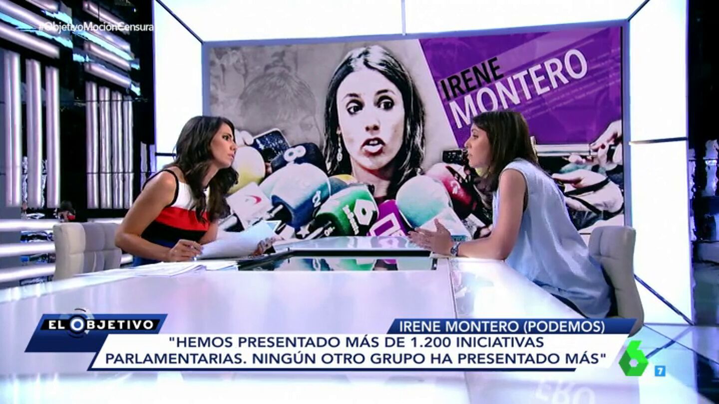 Irene Montero y Ana Pastor