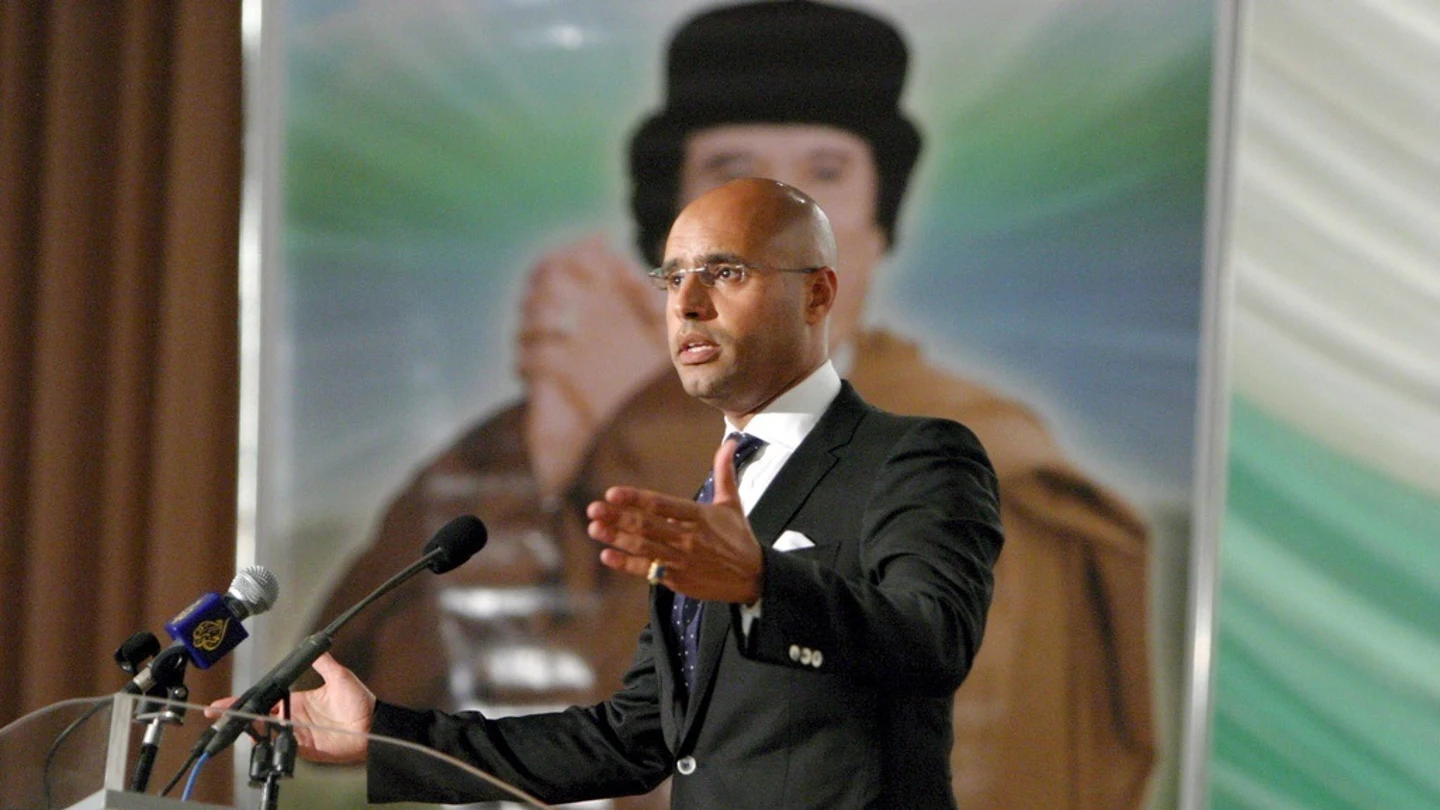 Saif al Islam, segundo hijo de Gadafi (Archivo) Saif al Islam, segundo hijo de Gadafi (Archivo)