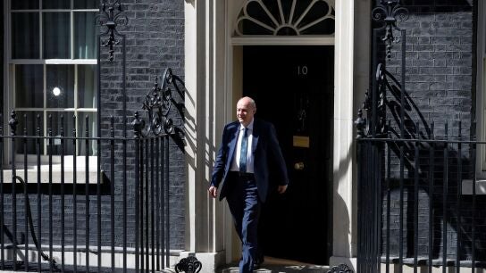 El nuevo primer secretario de Estado de Reino Unido, Damian Green