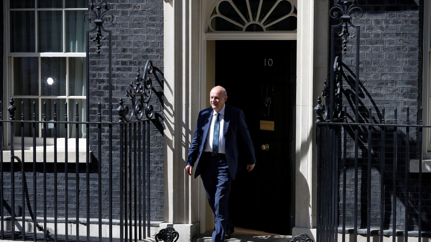 El nuevo primer secretario de Estado de Reino Unido, Damian Green
