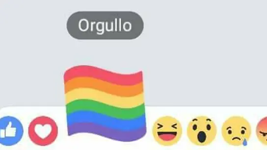 Bandera Orgullo LGTB en Facebook  Bandera Orgullo LGTB en Facebook