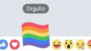 Bandera Orgullo LGTB en Facebook 