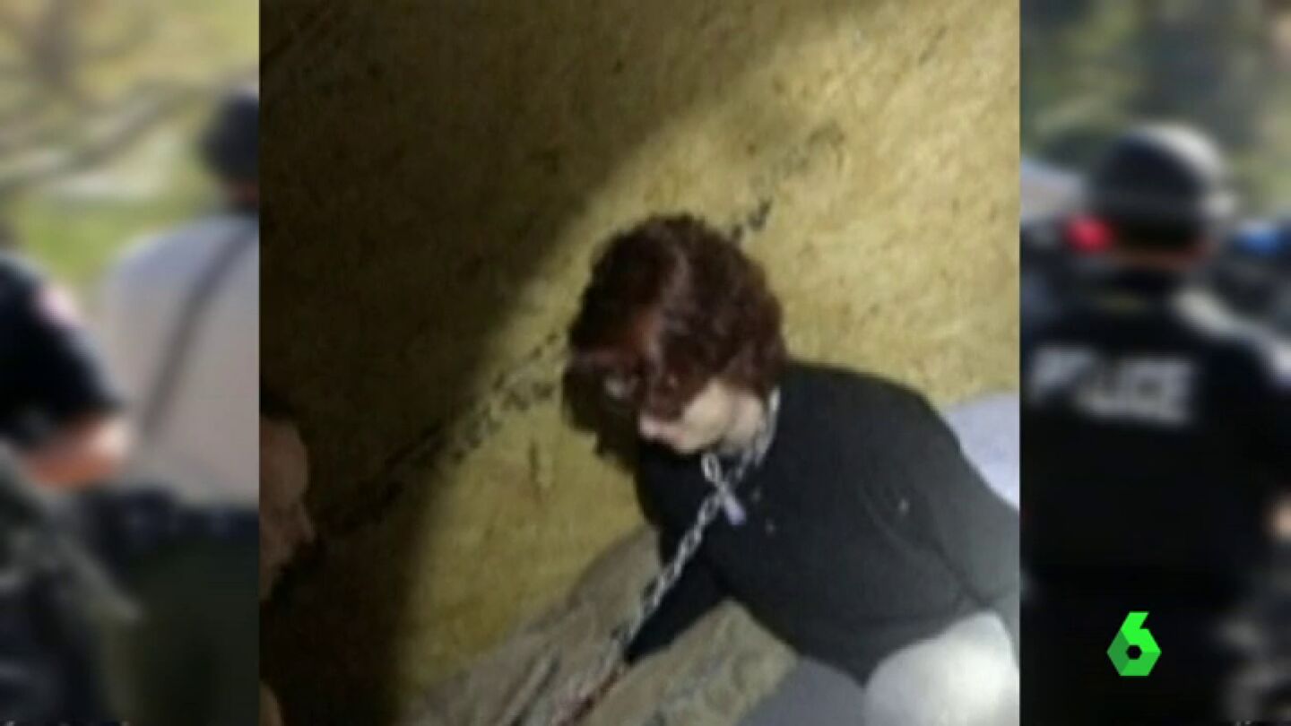 Kala Brown, en el momento de su liberaci&oacute;n