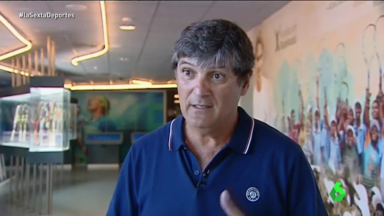 Toni Nadal, entrenador de Rafa Nadal