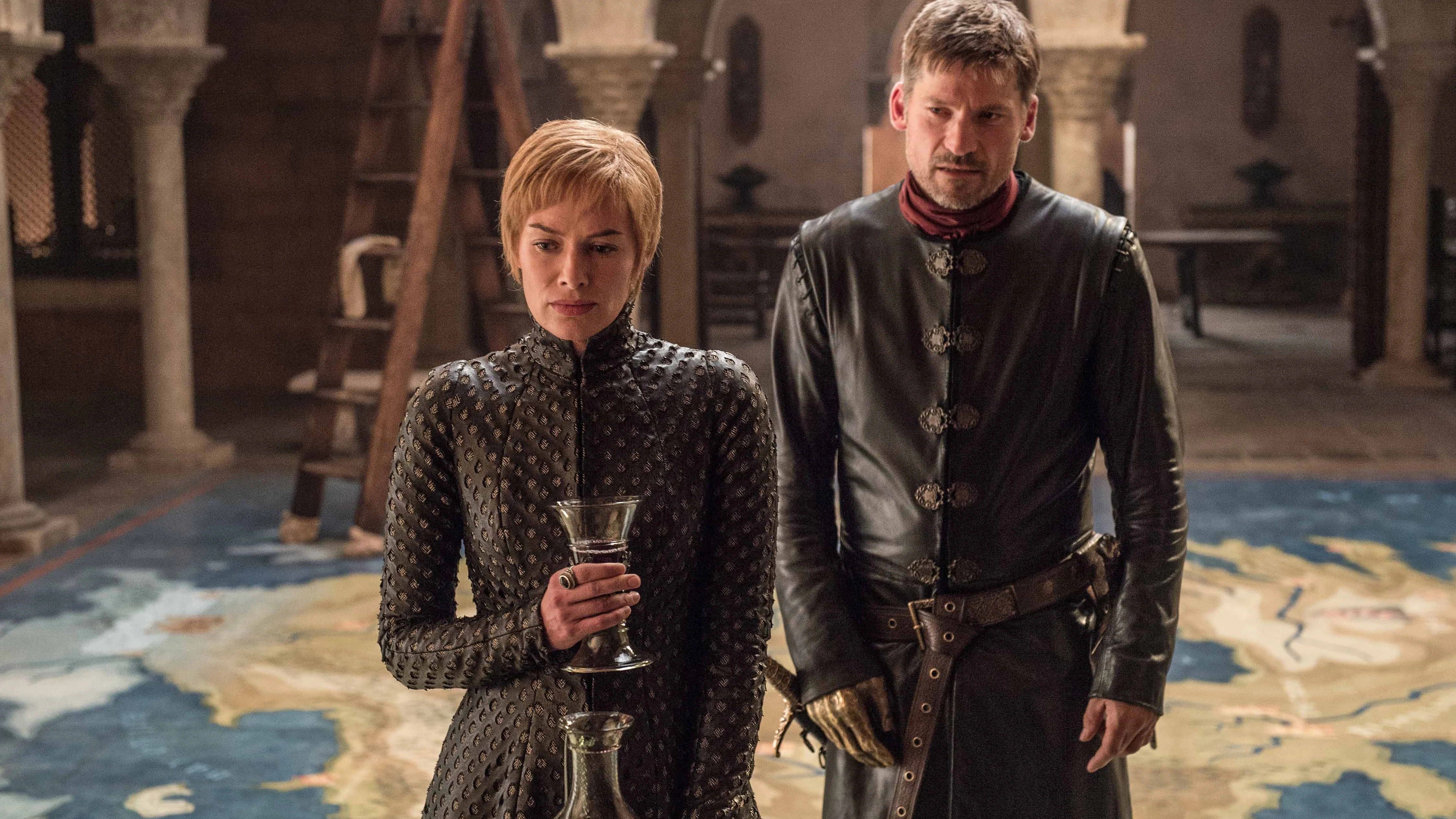 Cersei y Jamie Lannister en 'Juego de Tronos'