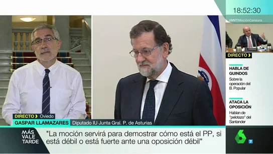 Llamazares en MVT Llamazares en MVT