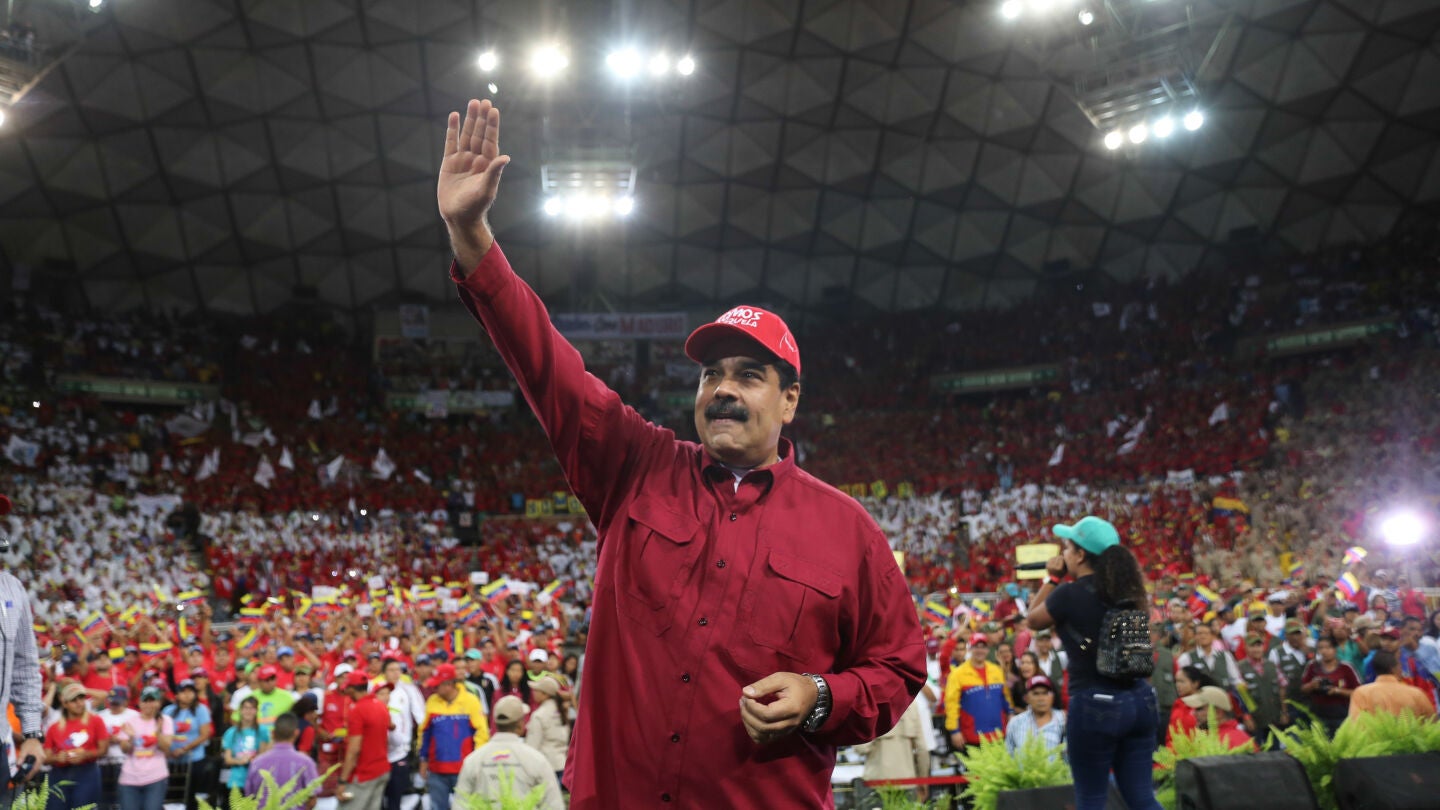 Nicol&aacute;s Maduro, presidente de Venezuela