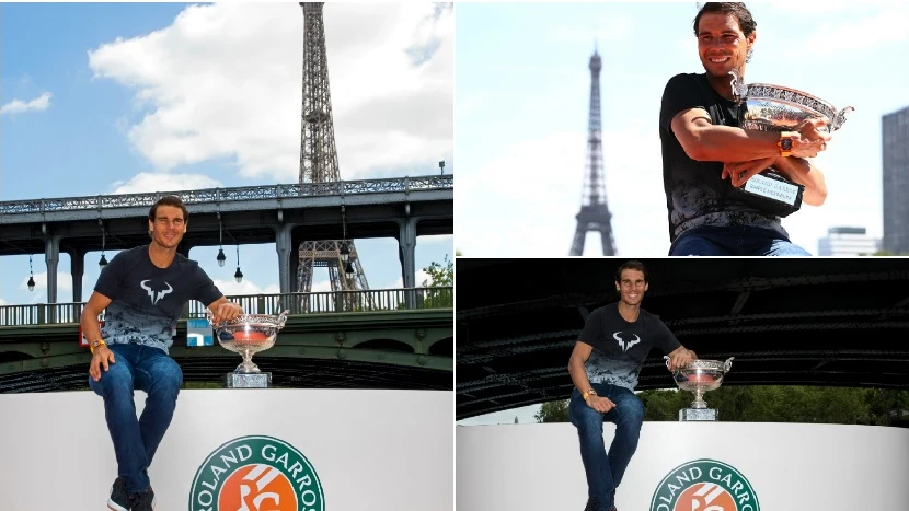 Nadal pase su décimo Roland Garros por el Sena Nadal pase su décimo Roland Garros por el Sena