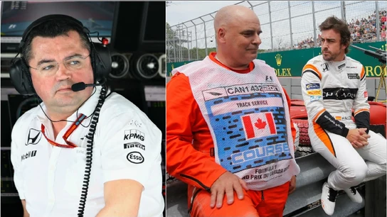 Eric Boullier habla sobre el abandono de Alonso en Canadá Eric Boullier habla sobre el abandono de Alonso en Canadá