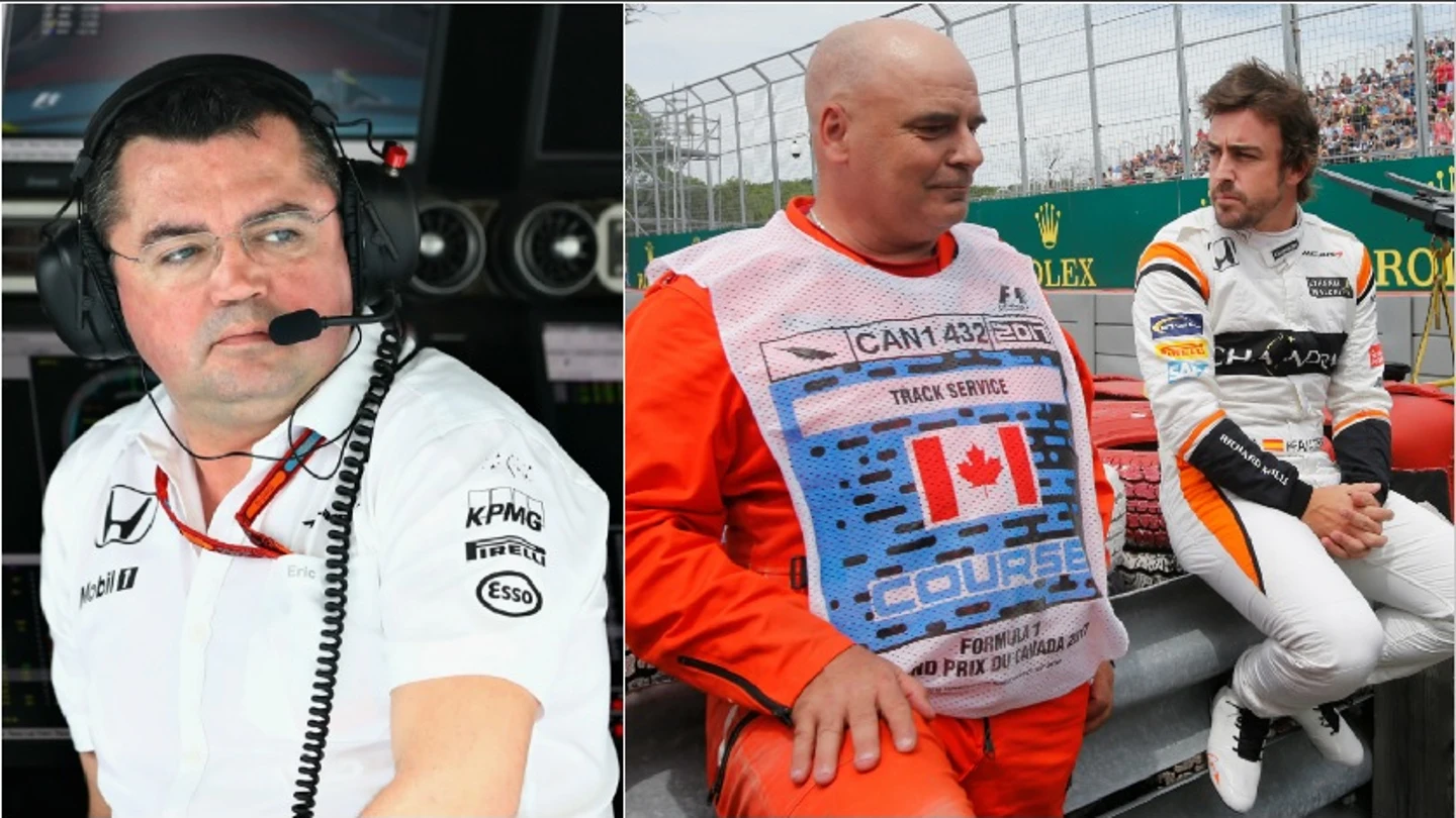Eric Boullier habla sobre el abandono de Alonso en Canadá Eric Boullier habla sobre el abandono de Alonso en Canadá