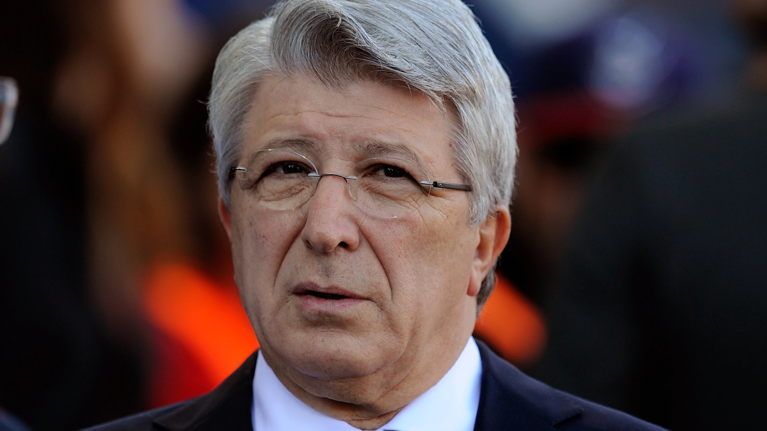 Enrique Cerezo, presidente del Atlético de Madrid