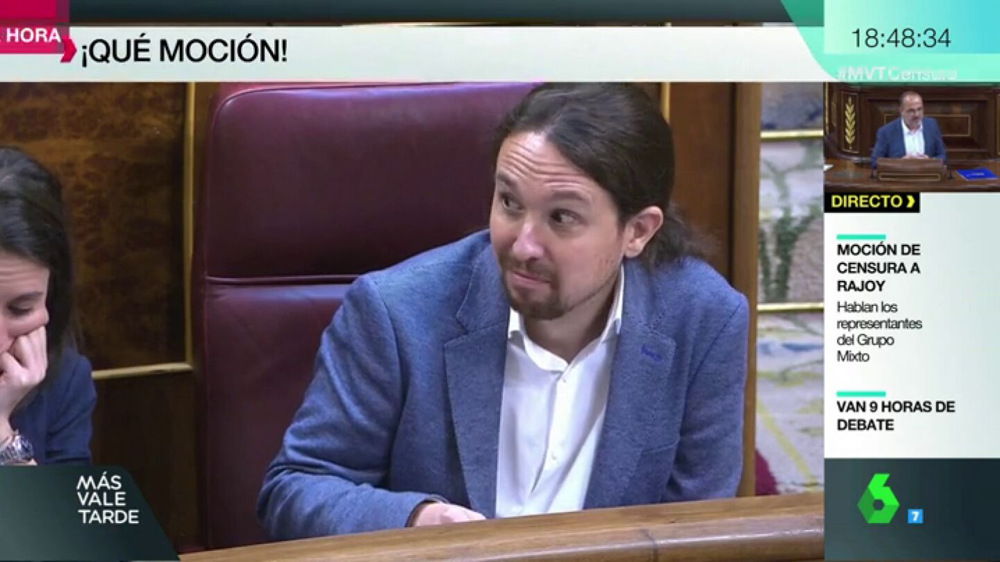 Pablo Iglesias en el Congreso de los Diputados