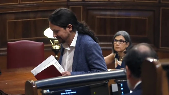 Pablo Iglesias en el Congreso Pablo Iglesias en el Congreso