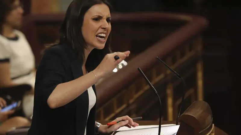 Irene Montero en el Congreso
