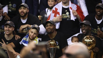 Los Warriors, campeones de la NBA