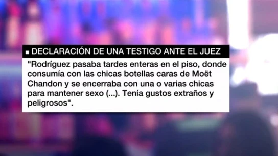 Declaración de la testigo ante el juez Declaración de la testigo ante el juez