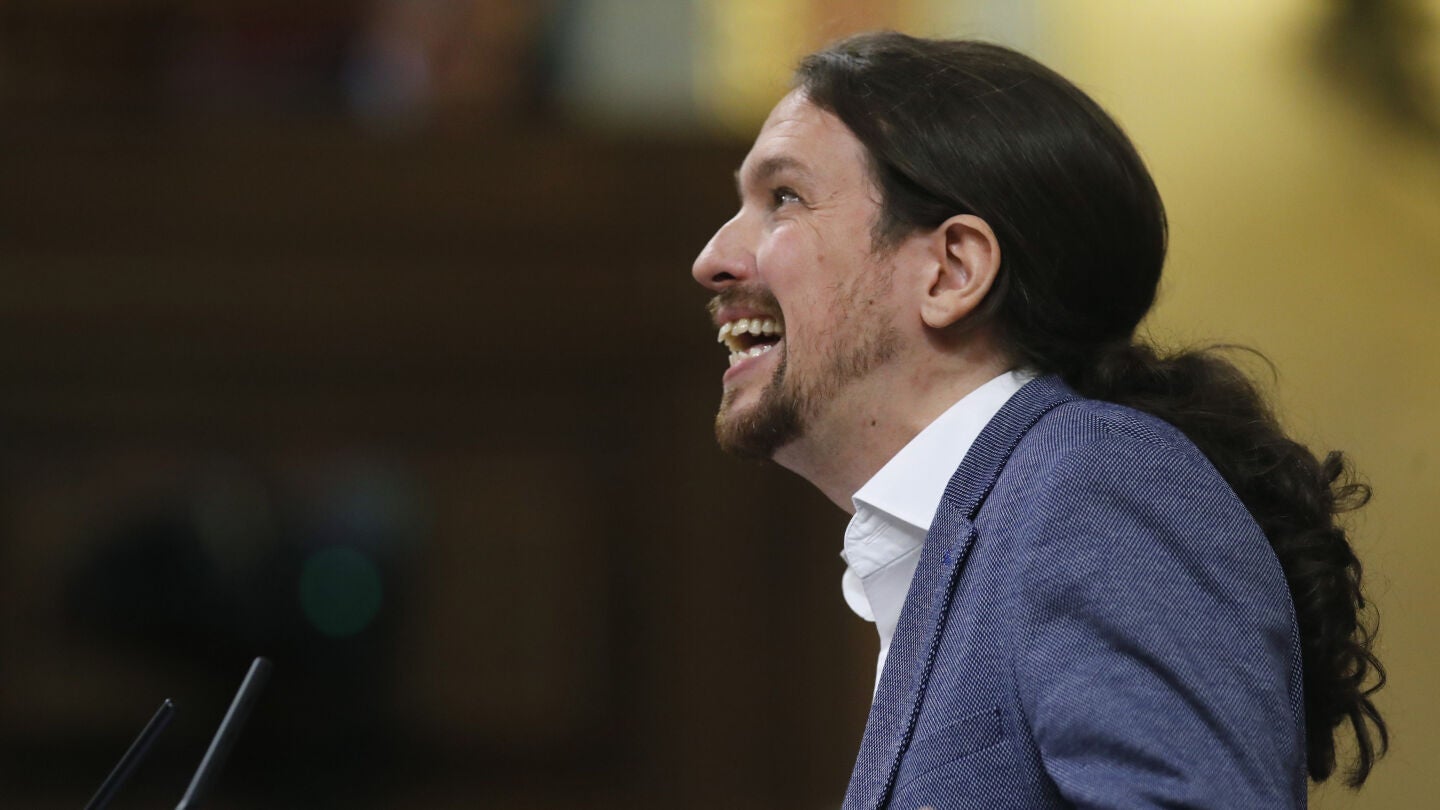 El l&iacute;der de Podemos, Pablo Iglesias