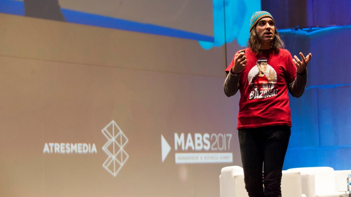 Chema Alonso durante su ponencia