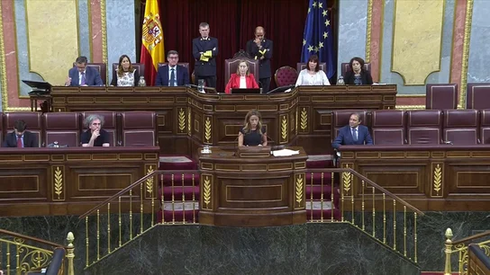 Patricia Reyes en el Congreso Patricia Reyes en el Congreso