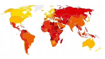 Mapa mundial de la corrupción