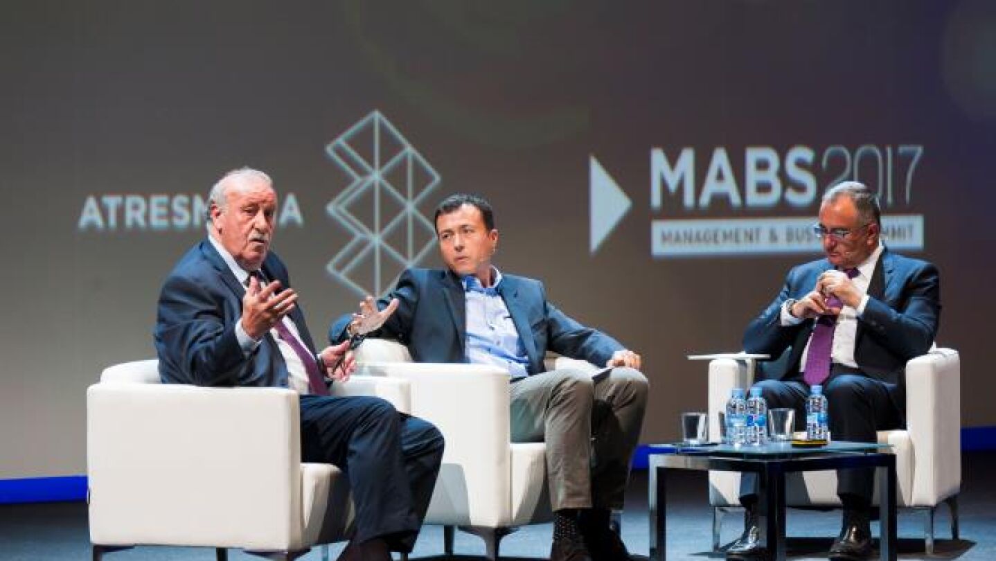 Vicente del Bosque, en el MABS2017