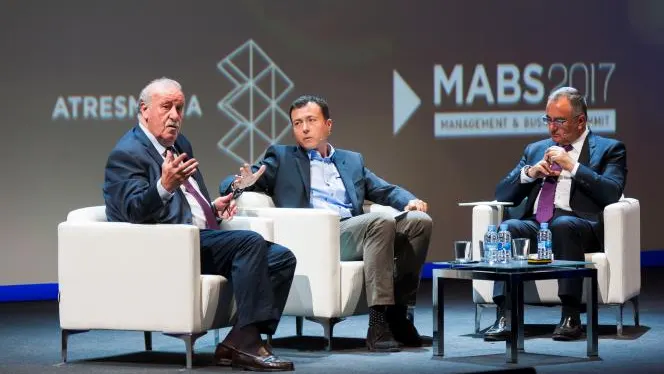 Vicente del Bosque, en el MABS2017 Vicente del Bosque, en el MABS2017