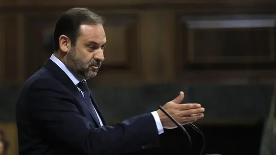 José Luis Ábalos, portavoz del PSOE, durante el debate de la moción de censura José Luis Ábalos, portavoz del PSOE, durante el debate de la moción de censura