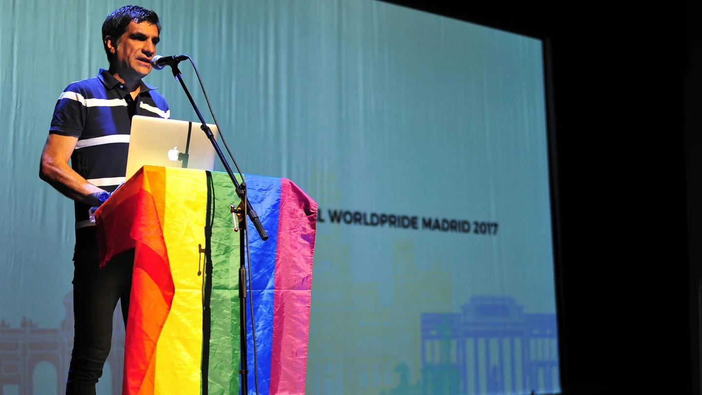 El coordinador general del World Pride, Juan Carlos Alonso El coordinador general del World Pride, Juan Carlos Alonso