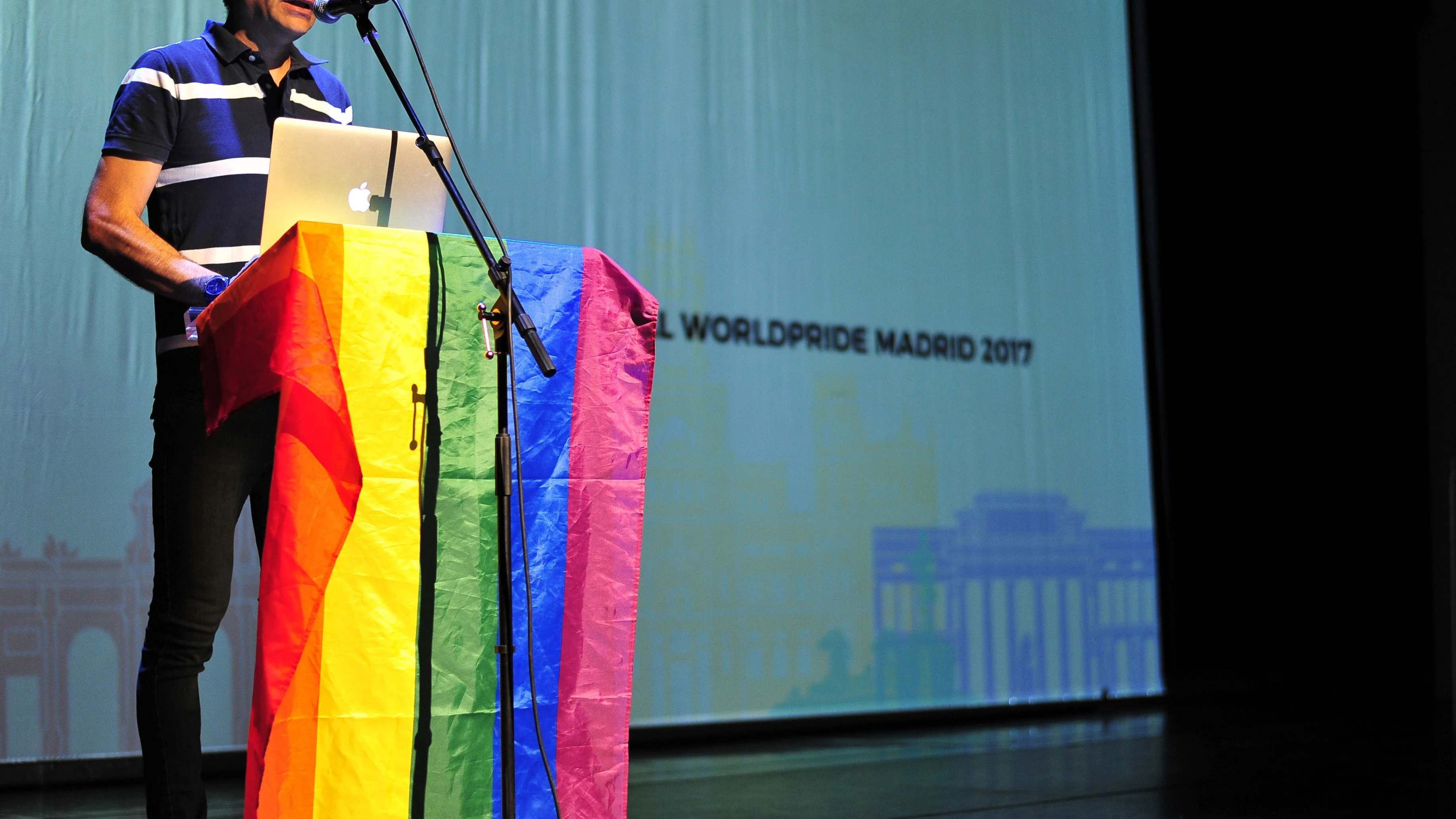 El coordinador general del World Pride, Juan Carlos Alonso El coordinador general del World Pride, Juan Carlos Alonso