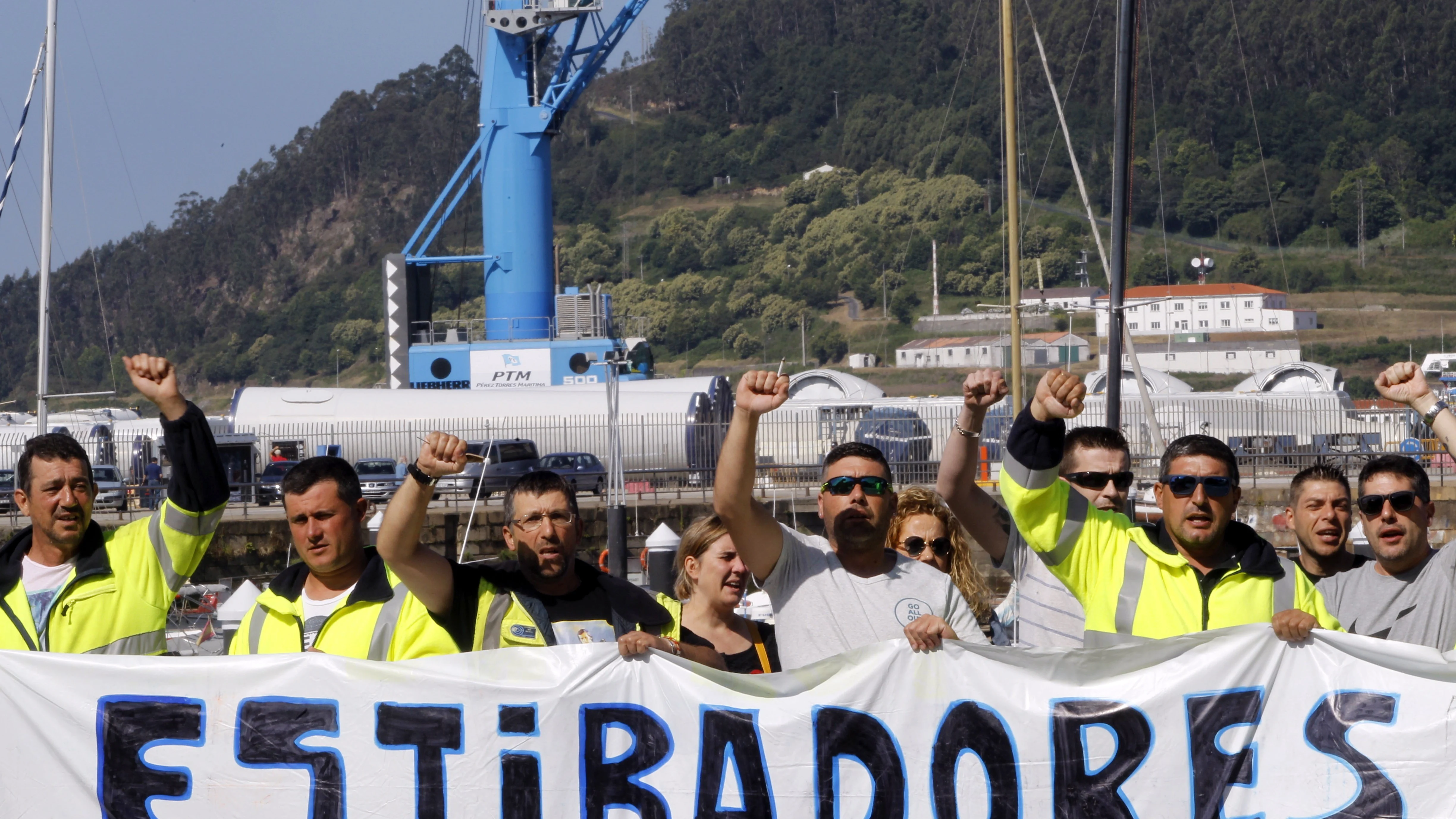 La huelga de estibadores vuelve a paralizar los puertos españoles