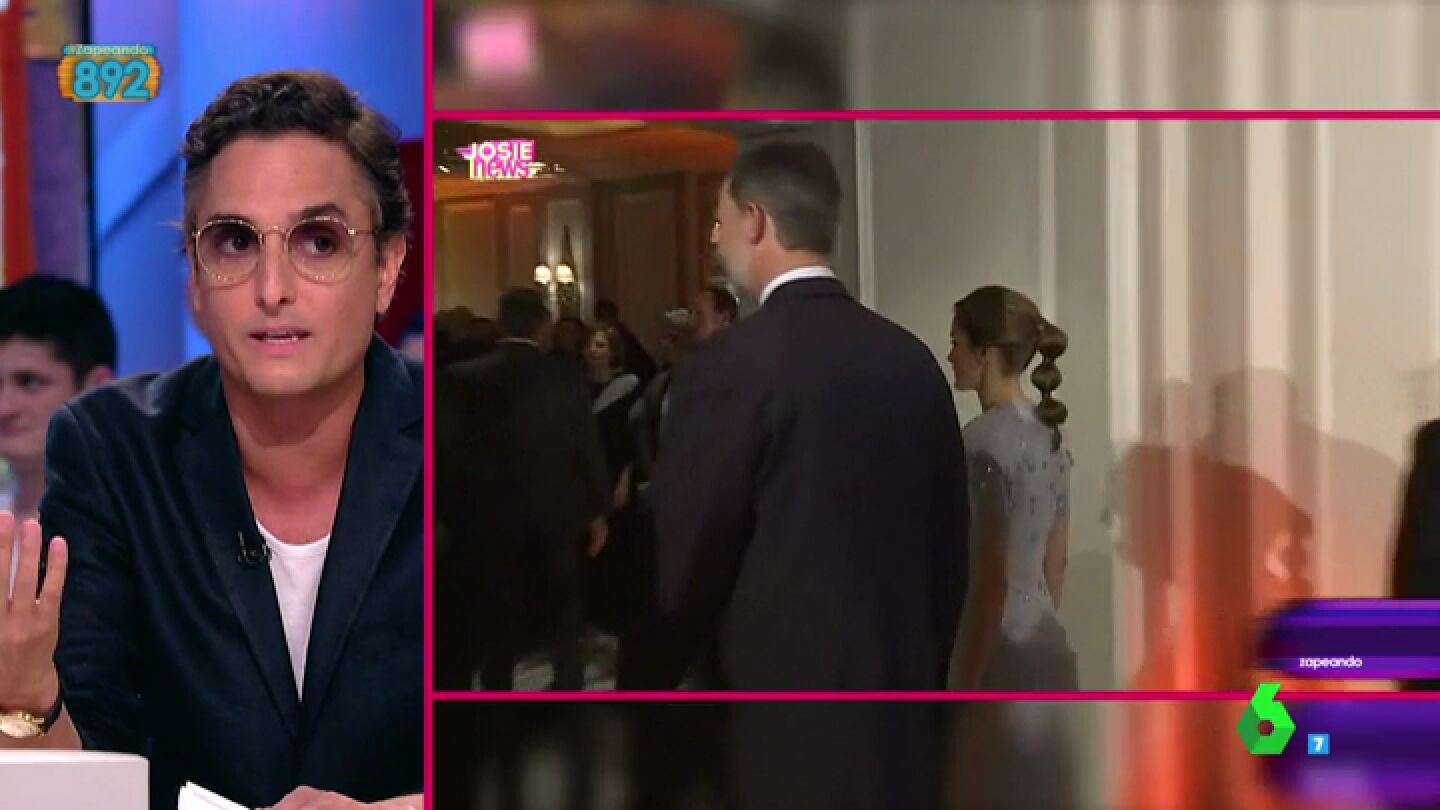 Josie comenta el peinado de la reina Letizia