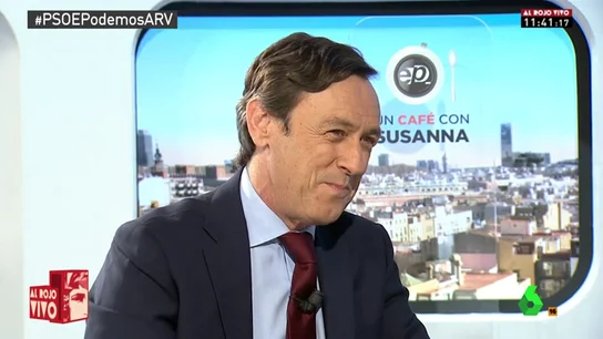 Las lágrimas de rabia de Irene Montero no consiguen la justificación de Rafael Hernando: "Si lloró es porque Iglesias perdió la votación" Las lágrimas de rabia de Irene Montero no consiguen la justificación de Rafael Hernando: "Si lloró es porque Iglesias perdió la votación"
