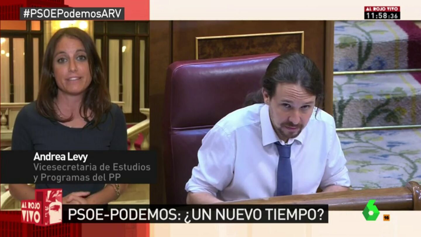 Andrea Levy justifica el comentario machista de Hernando: "Habl&oacute; de una relaci&oacute;n pol&iacute;tica"