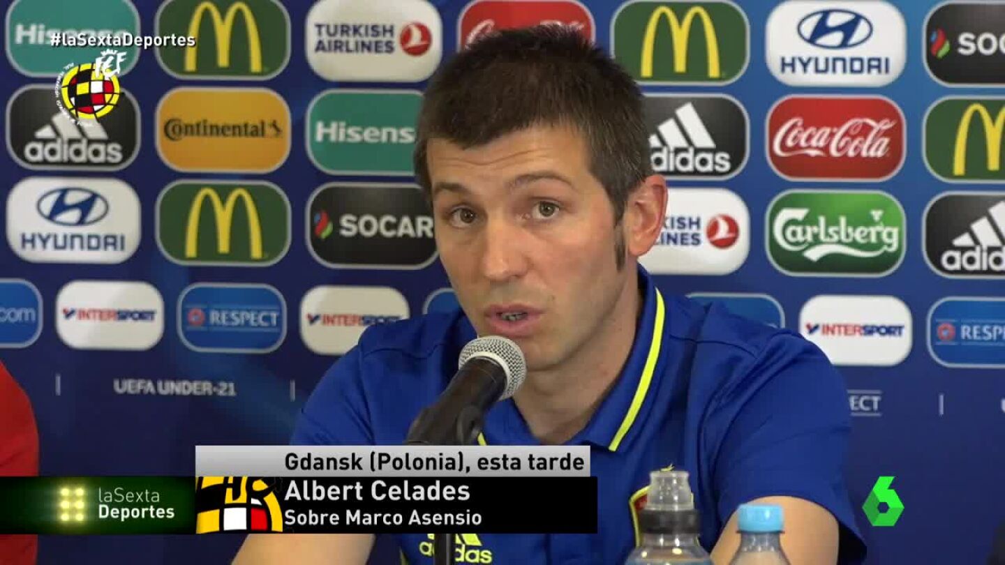 Albert Celades, t&eacute;cnico de la selecci&oacute;n espa&ntilde;ola sub-21