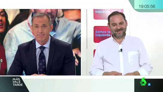 José Luis Ábalos en Más Vale Tarde José Luis Ábalos en Más Vale Tarde