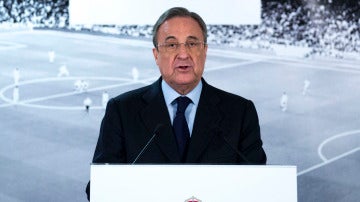 Florentino Pérez, en rueda de prensa