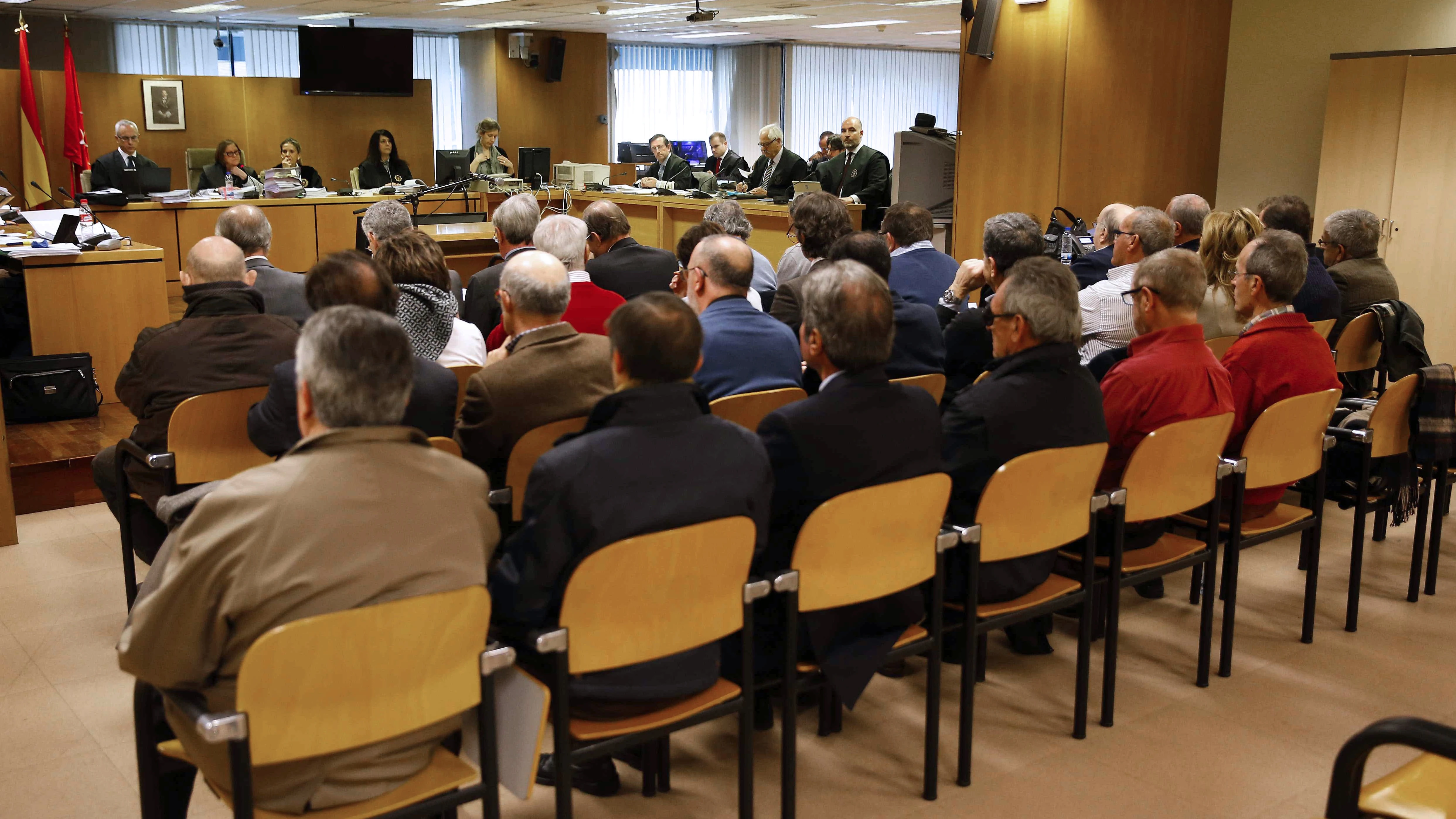 Vista del caso 'Guateque' en la Audiencia Nacional