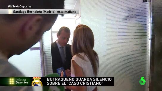 Emilio Butrague&ntilde;o elude las preguntas