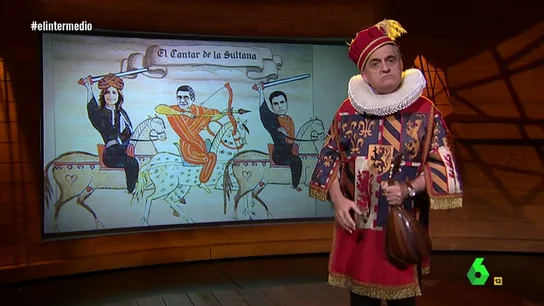 El Gran Wyoming en 'el romance del PSOE' El Gran Wyoming en 'el romance del PSOE'