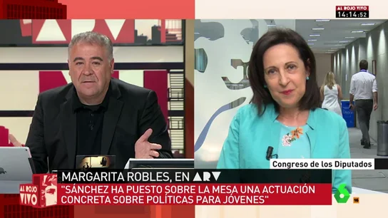 Margarita Robles en ARV Margarita Robles en ARV