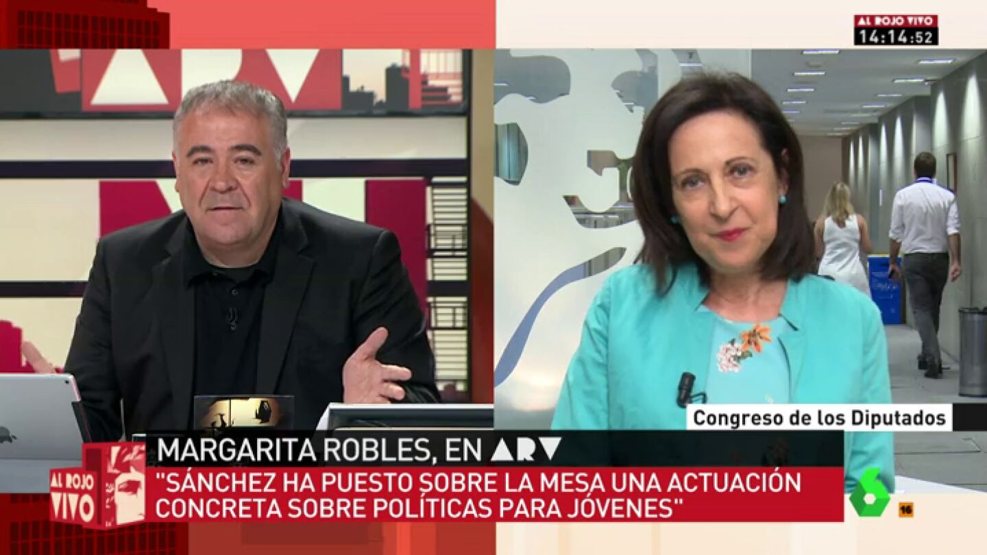 Margarita Robles en ARV
