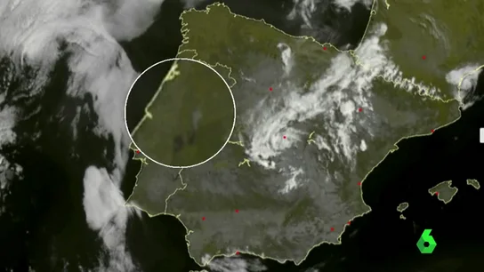 Incendio en Portugal a vista de satélite Incendio en Portugal a vista de satélite