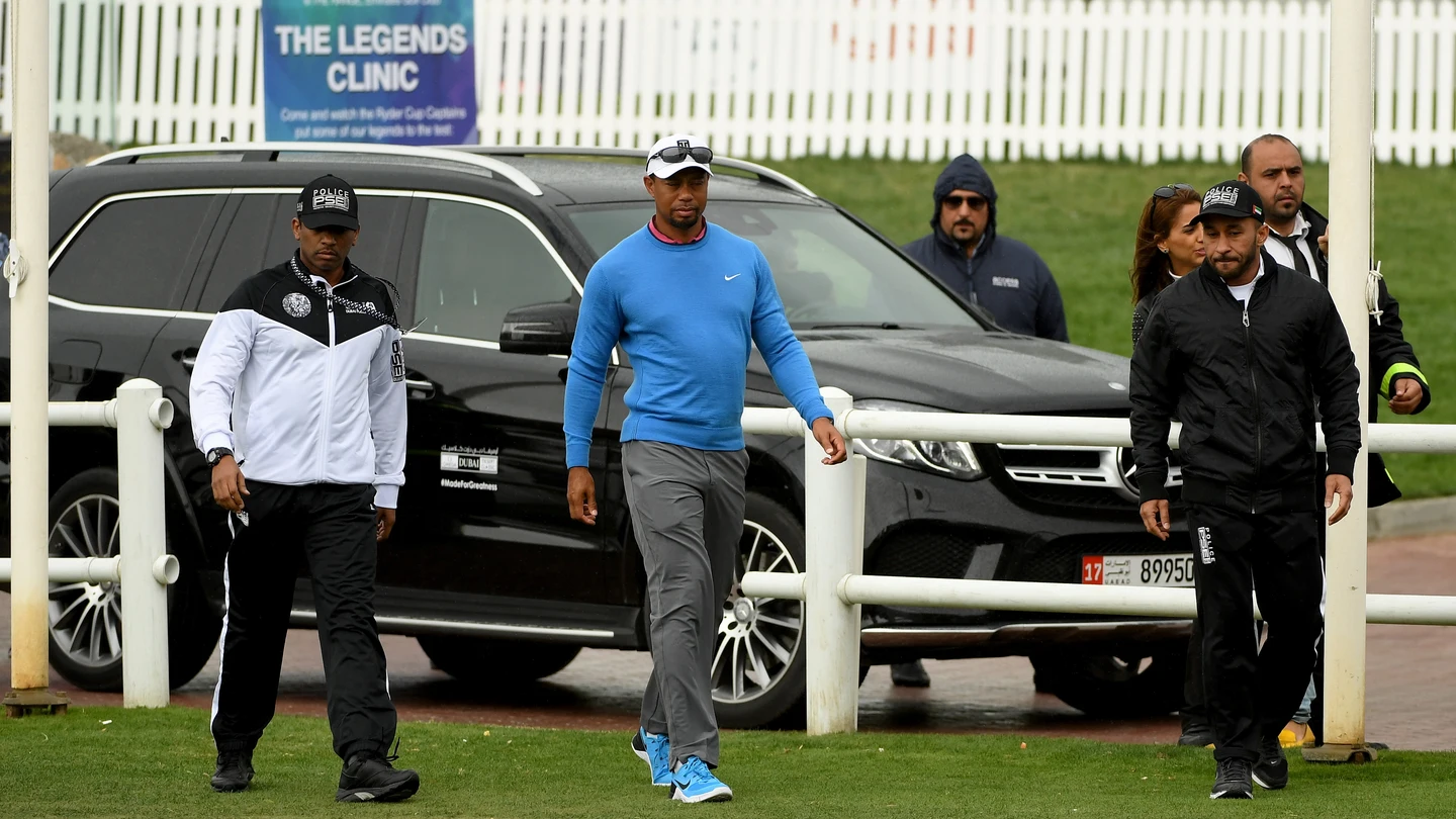 Tiger Woods, en un campeonato en Dubai el pasado febrero Tiger Woods, en un campeonato en Dubai el pasado febrero