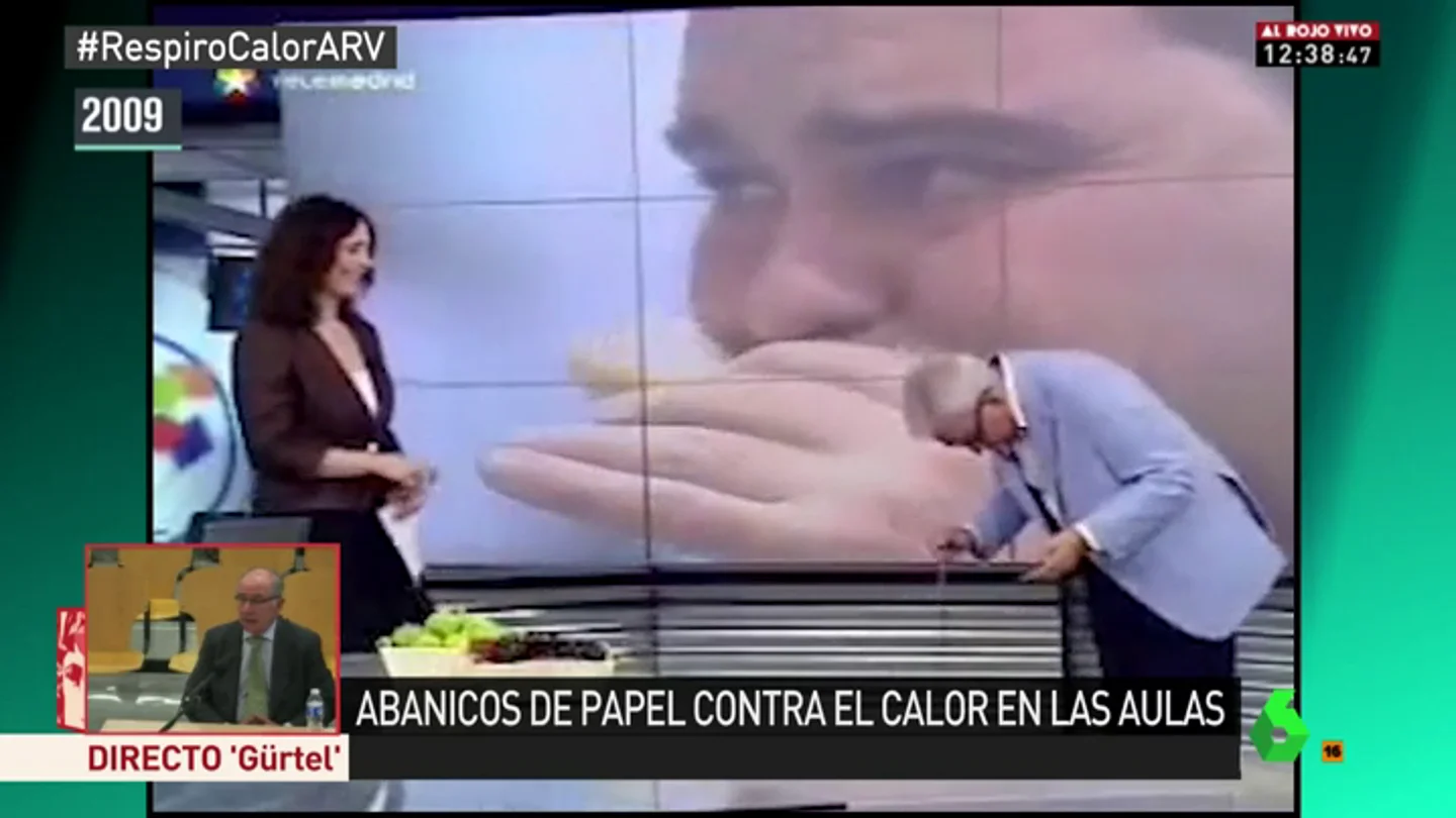 Sánchez Martos, en un programa de televisión Sánchez Martos, en un programa de televisión