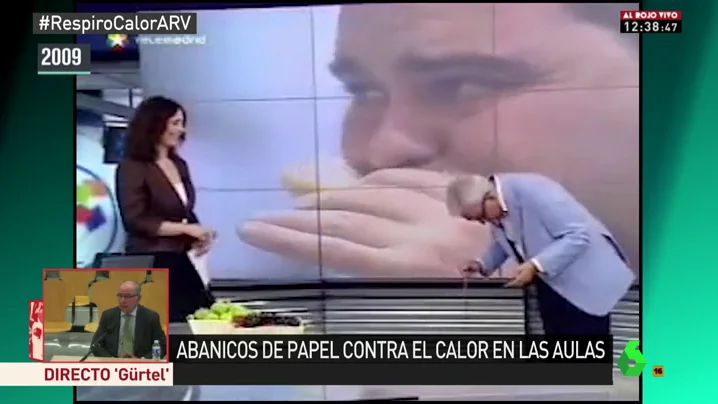 Sánchez Martos, en un programa de televisión