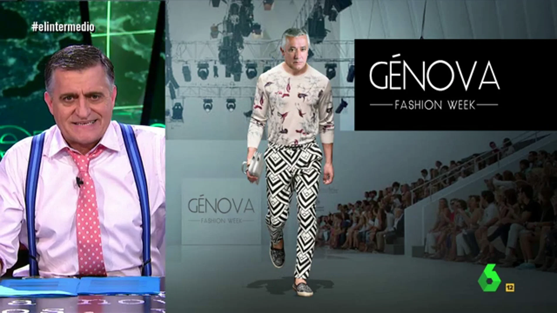 Génova, fashion week en El Intermedio