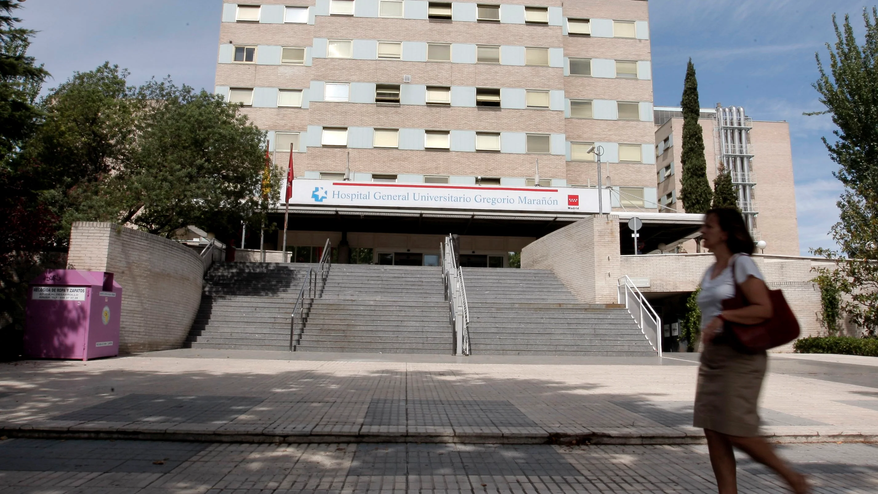 Fachada del Hospital Gregorio Marañón