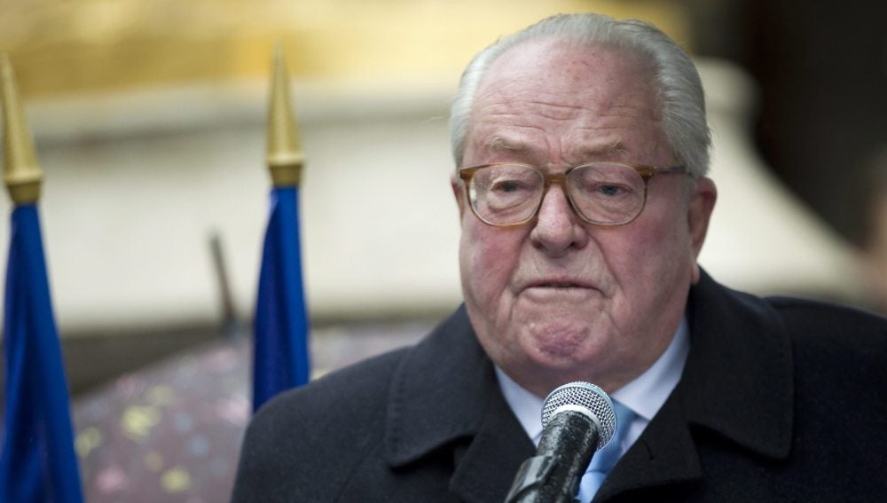 El líder histórico de la extrema derecha francesa, Jean-Marie Le Pen