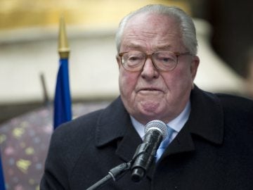 El líder histórico de la extrema derecha francesa, Jean-Marie Le Pen El líder histórico de la extrema derecha francesa, Jean-Marie Le Pen